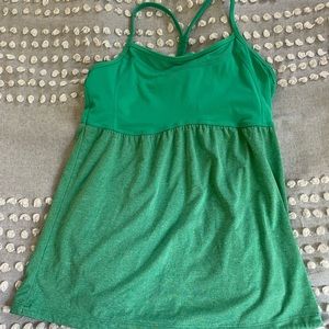 Champion green workout top